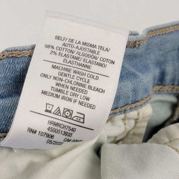 Hudson Women's Size 28 NOA Mid Rise Straight Crop Jeans USA - Picture 5 of 14